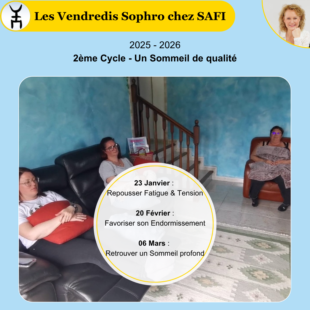 SAFI - Planning 2025 2026 - Cycle 2 : Un Sommeil de Qualité