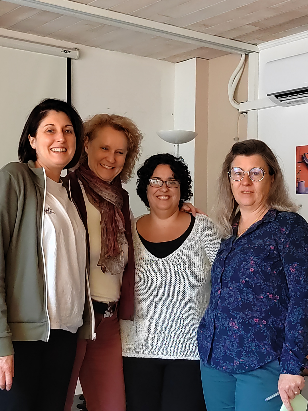 photo d'un groupe à la séance de sophrologie chez SAFI