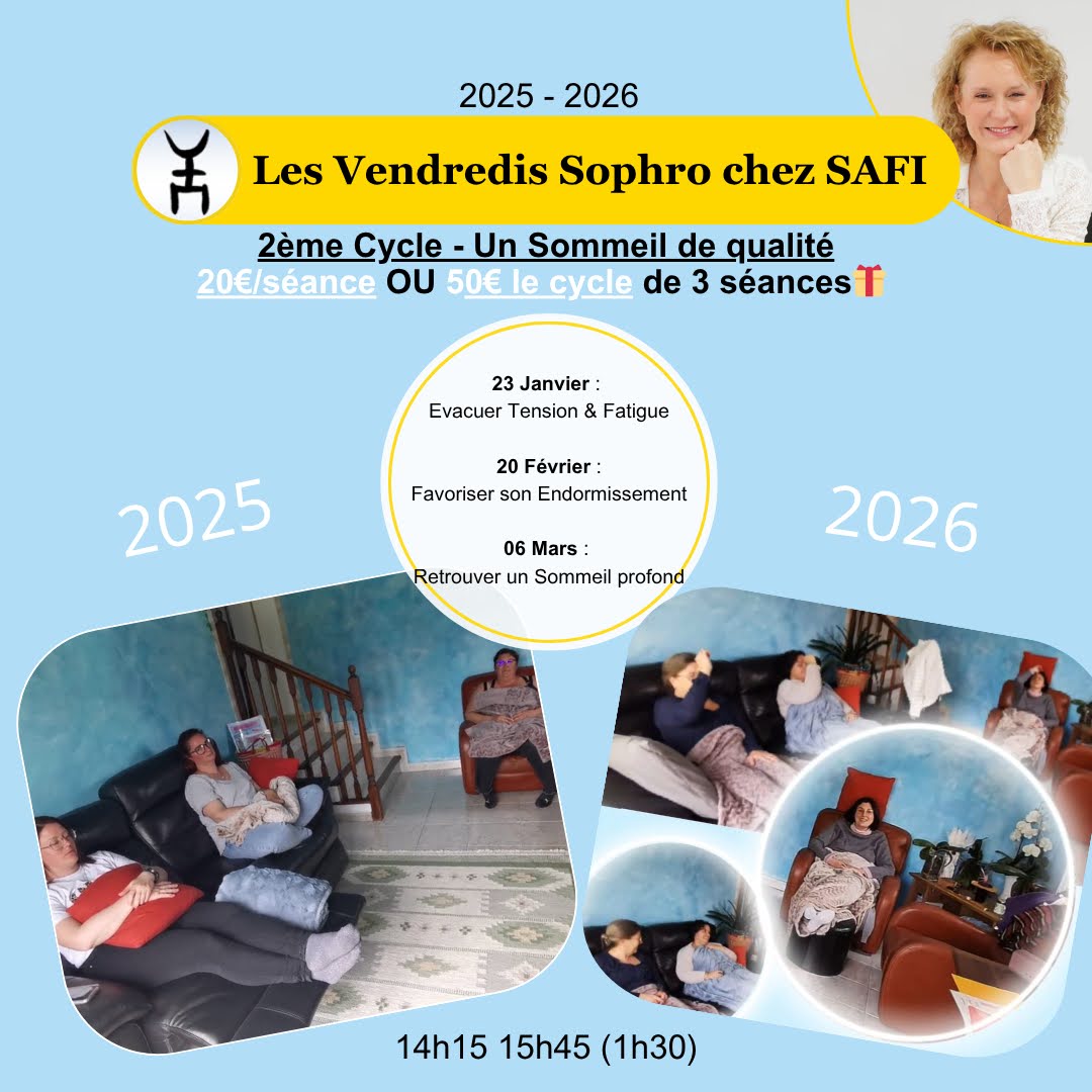 SAFI - Planning 2025 2026 - Cycle 2 : Un Sommeil de Qualité
